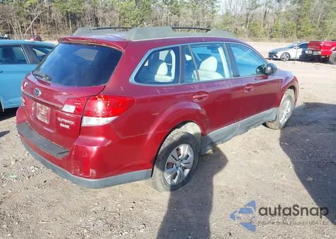 2011 Subaru Outback 2.5I from USA, damaged, VIN 4S4BRBAC8B3341775